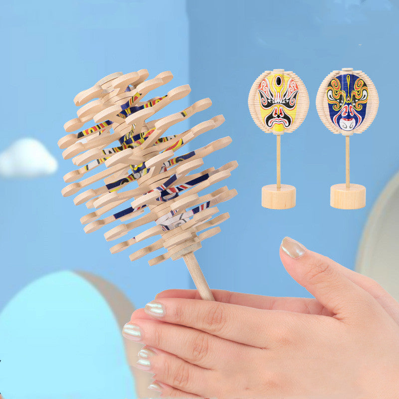 Facial Makeup Rotating Lollipop Decompression Toys For Children