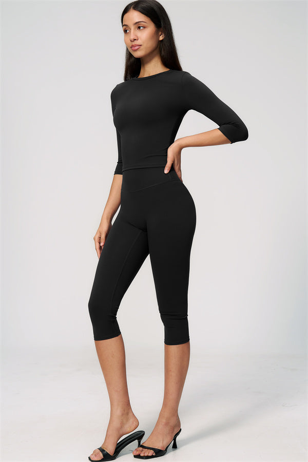 The Natalia Half-Sleeve Top