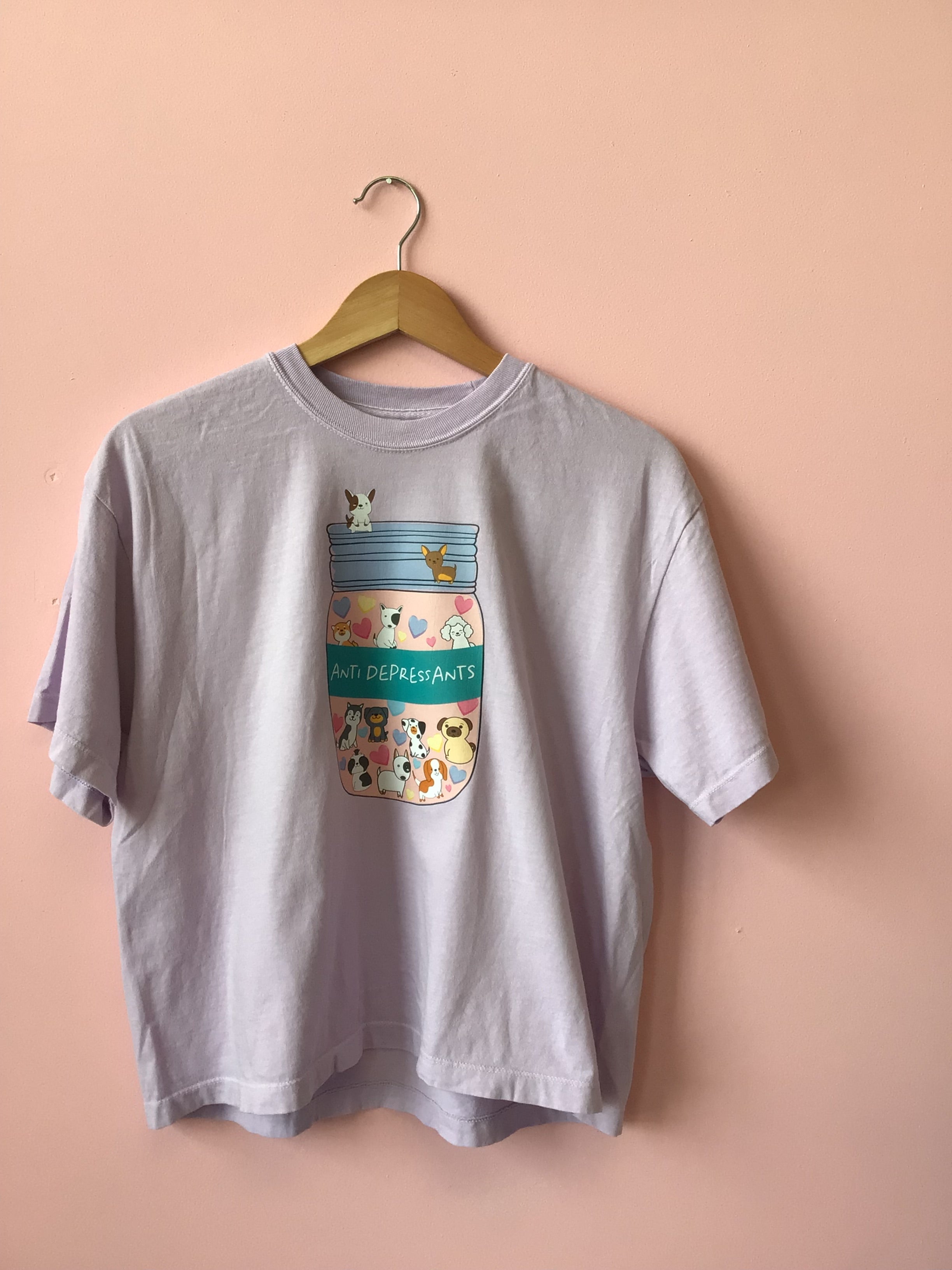 “Antidepressant” Dogs Shirt and Crewneck