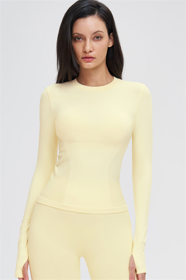 The Whim Long Sleeve T-shirt Shorts 2-Piece Set