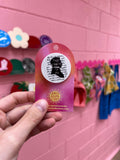 Talk Darcy To Me Acrylic Pin
