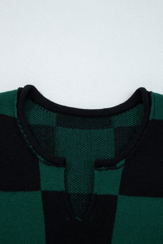 Amelia Drop Shoulder Knit Sweater