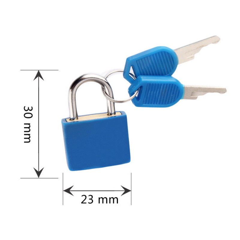 22MM Color Plastic Jacket Shell Padlock