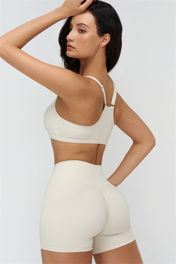 The Finesse Sports Bra Shorts 2-Piece Set