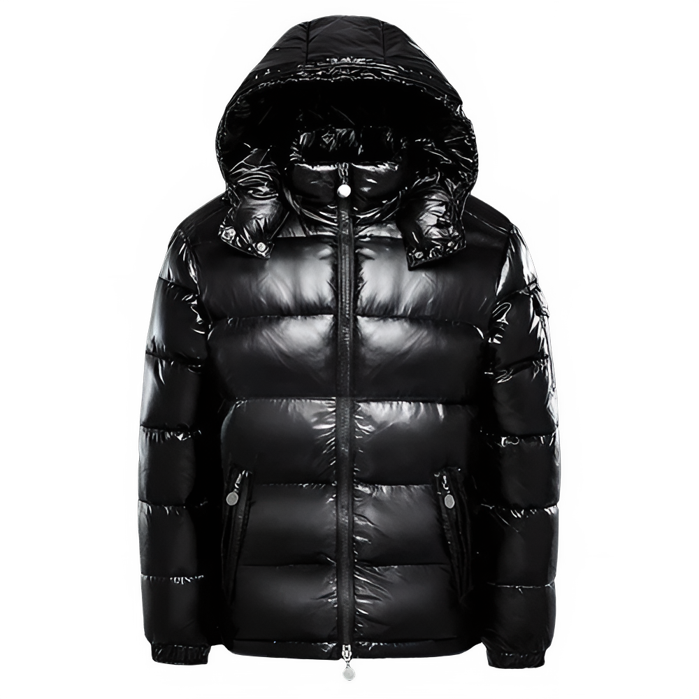 Down jacket black plus size loose coat hooded padded clothes bomber jacket  mens jacket  luxury men winter jacket