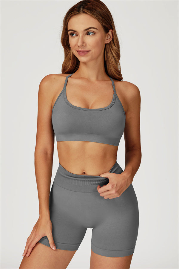 The Sculpt Sports Bra Shorts 2-Piece Set