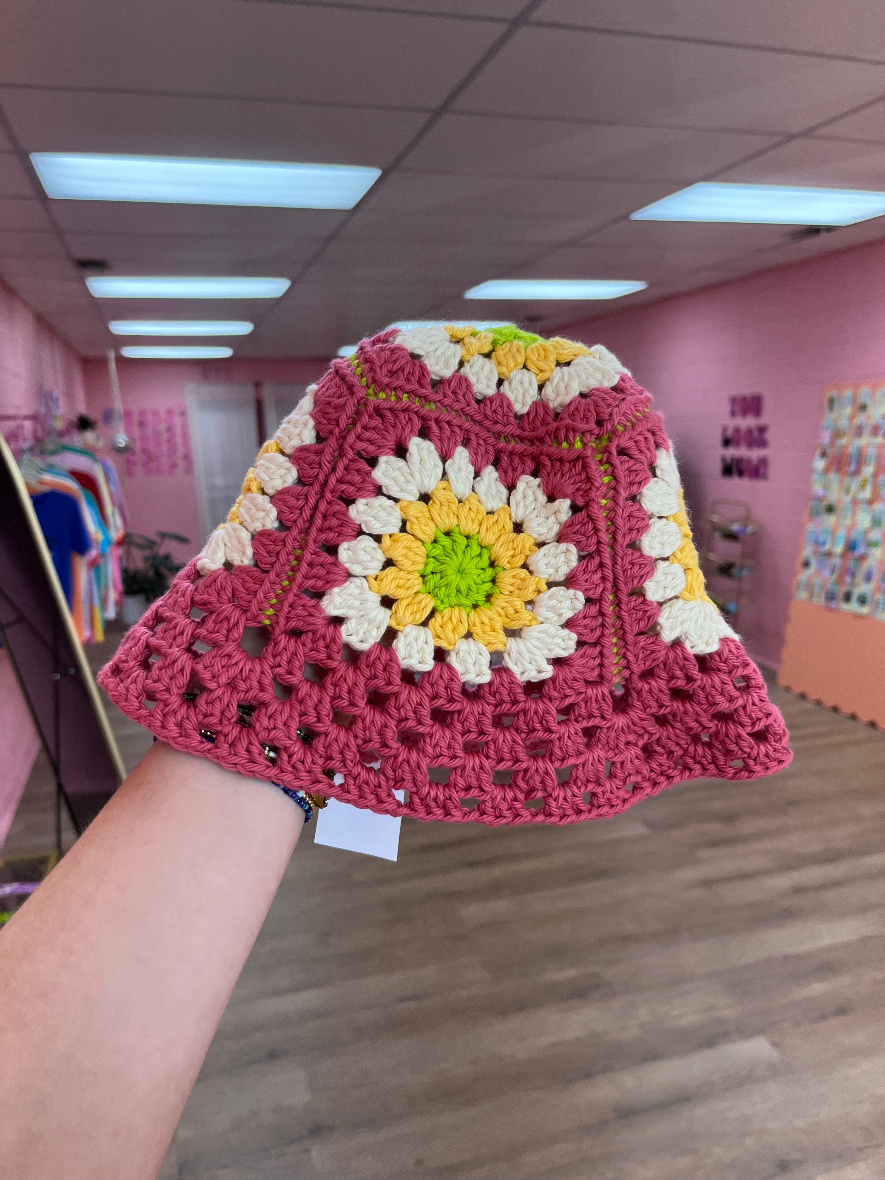 Handmade Crochet Bucket Hat