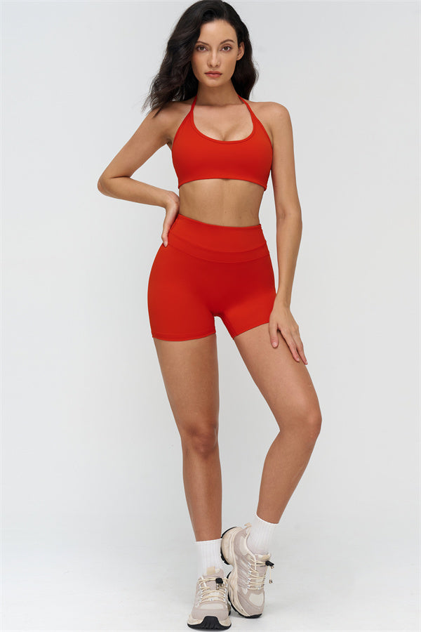 The Stride Halter Sports Bra