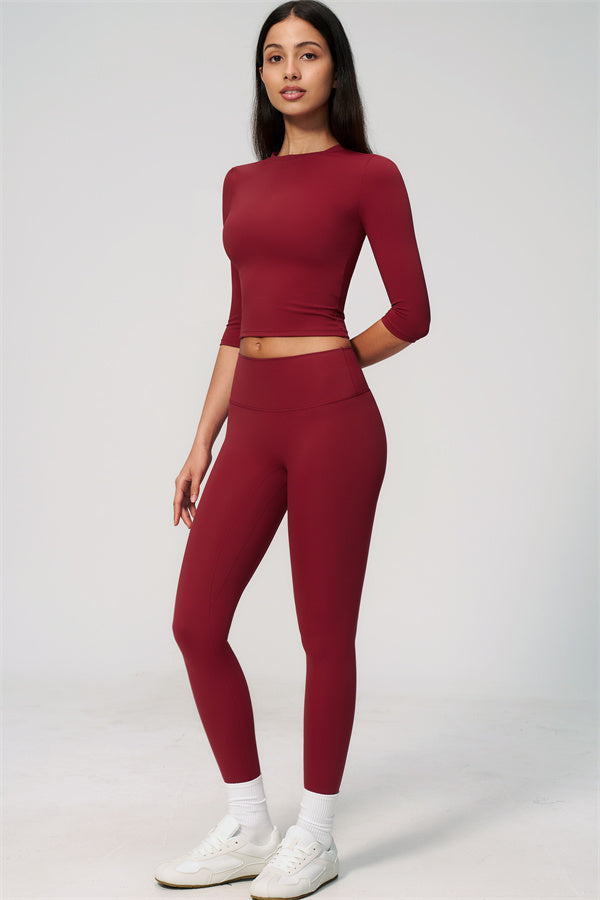 The Natalia Half-Sleeve Top
