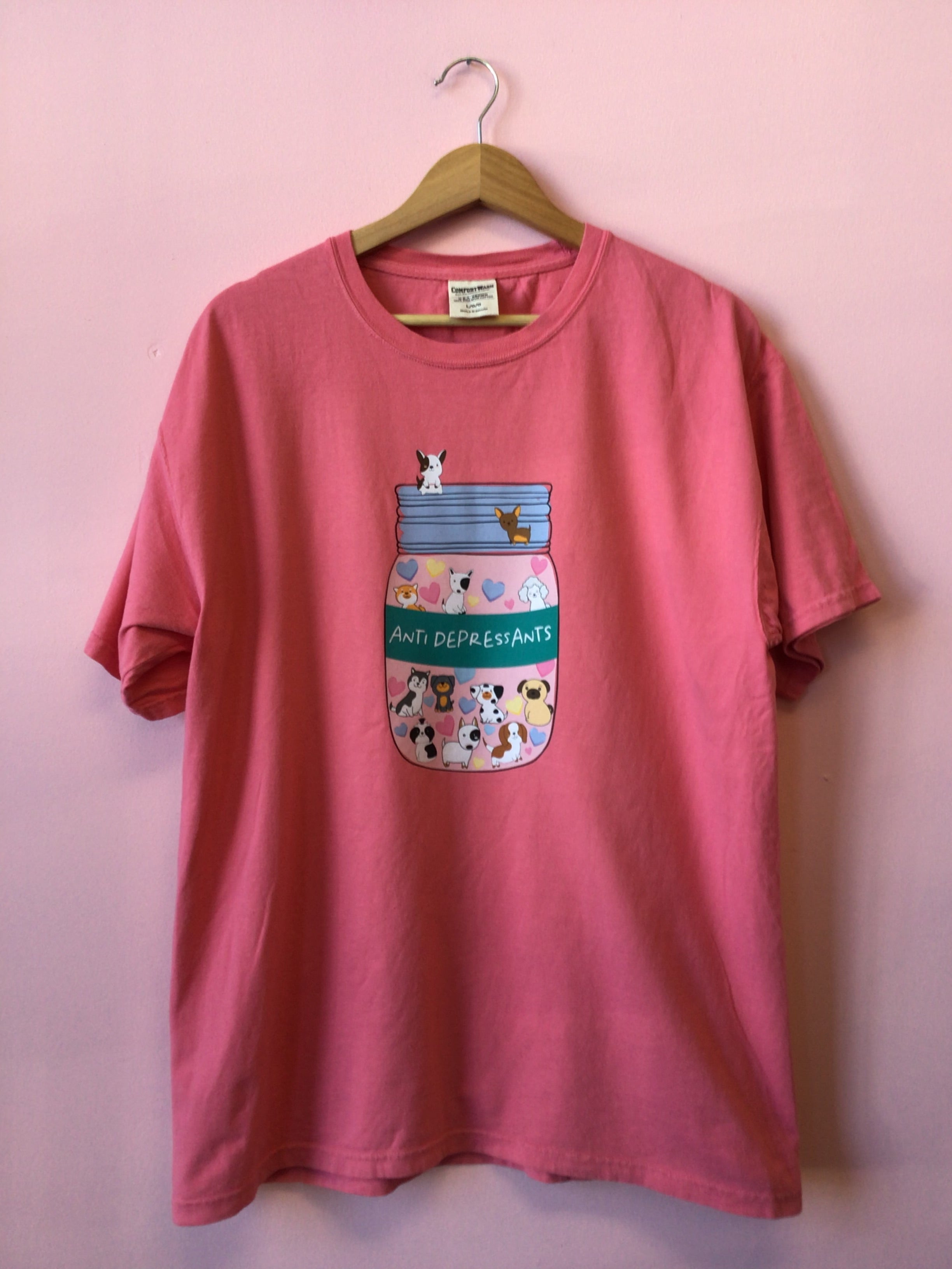“Antidepressant” Dogs Shirt and Crewneck