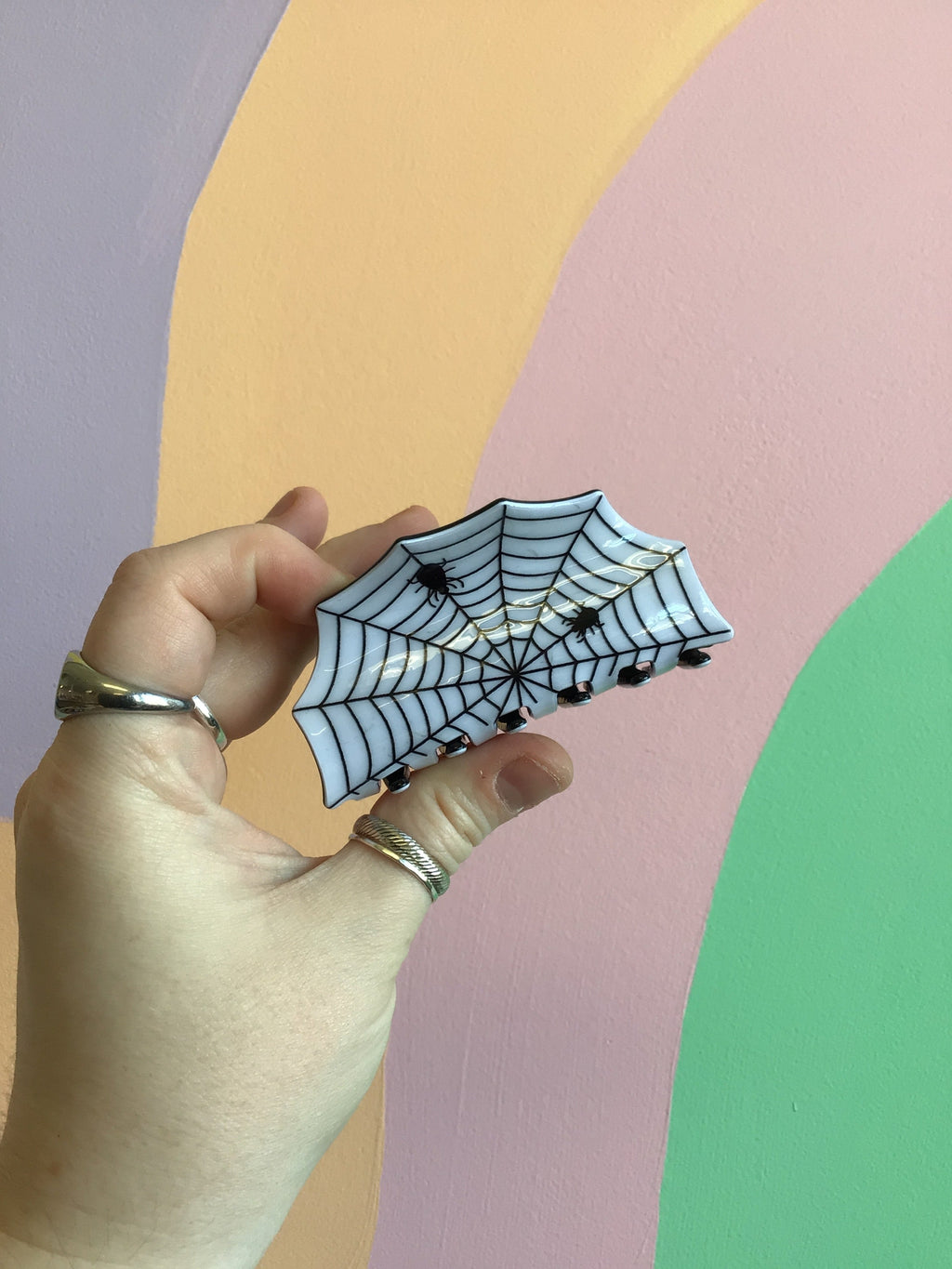 Wicked Web Hair Claw
