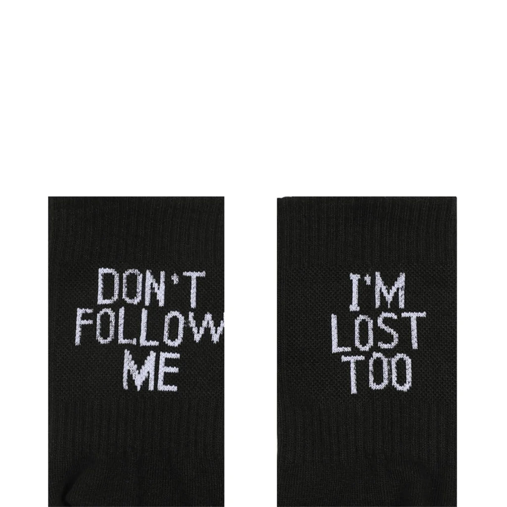 Explosive Socks DON`T FOLLOW ME I AM LOST TOO