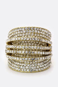 Layer Crystals Stretch Ring