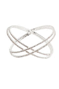CRISSCROSS RHINESTONE BRACELET