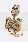 Iconic Crystal Skull Bangle
