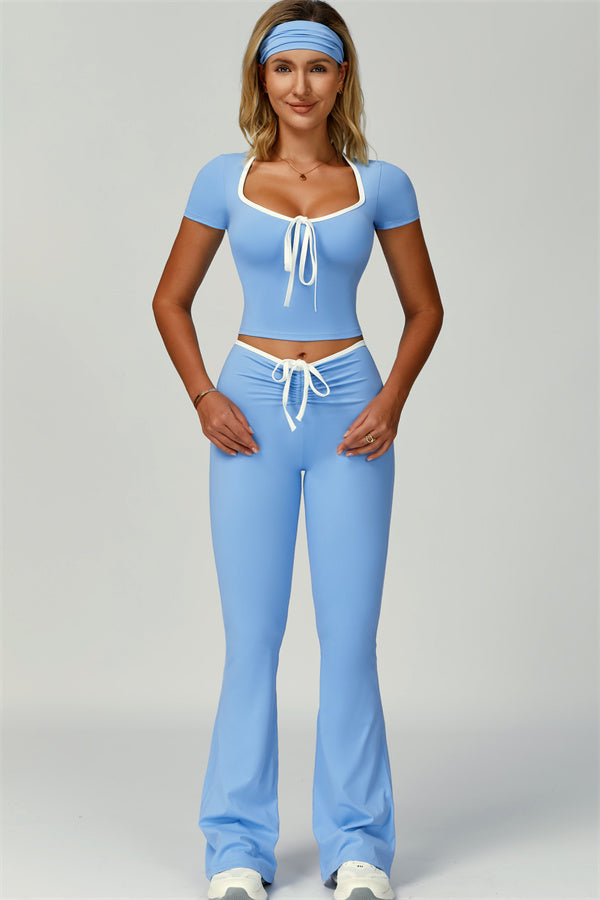 The Skyline Tie Top Headband 2-Piece Set