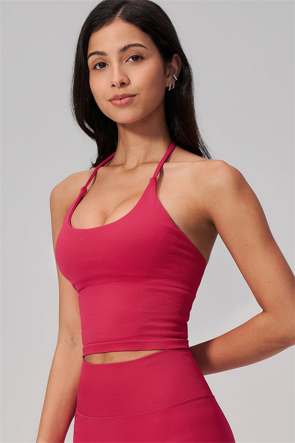 The Align Halter Tank Top Flared Leggings 2-Piece Set