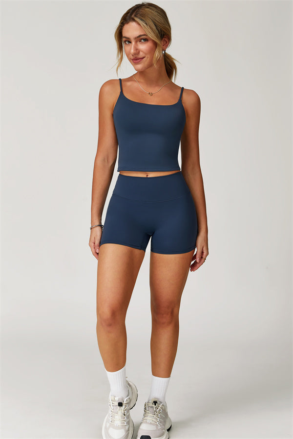 The Agile Crop Top Shorts 2-Piece Set