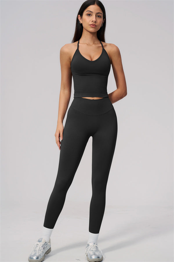 The Camille Crop Top Leggings 2-Piece Set