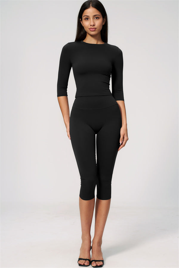 The Natalia Half-Sleeve Top