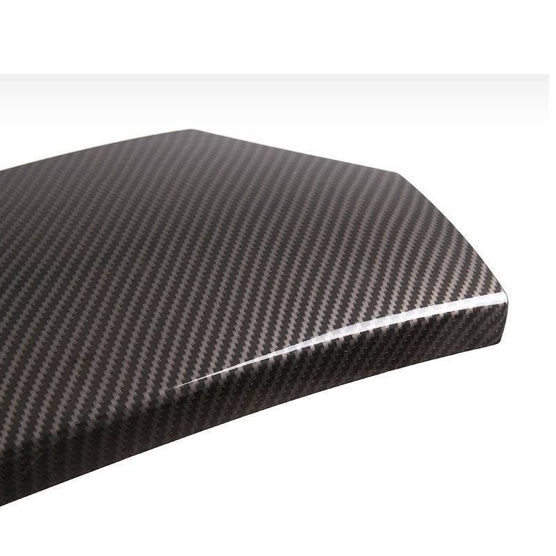 Armrest Box Protective Cover ABS Carbon Fiber Pattern 3-piece Set