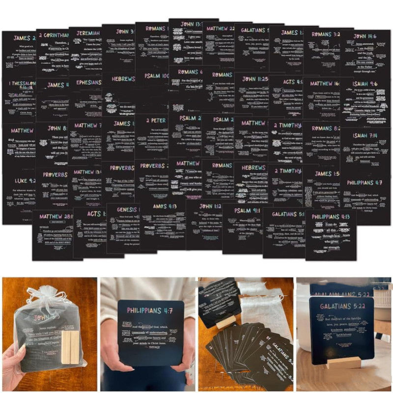 Creative Home 54-Page Scripture Cards Prayer Cards
