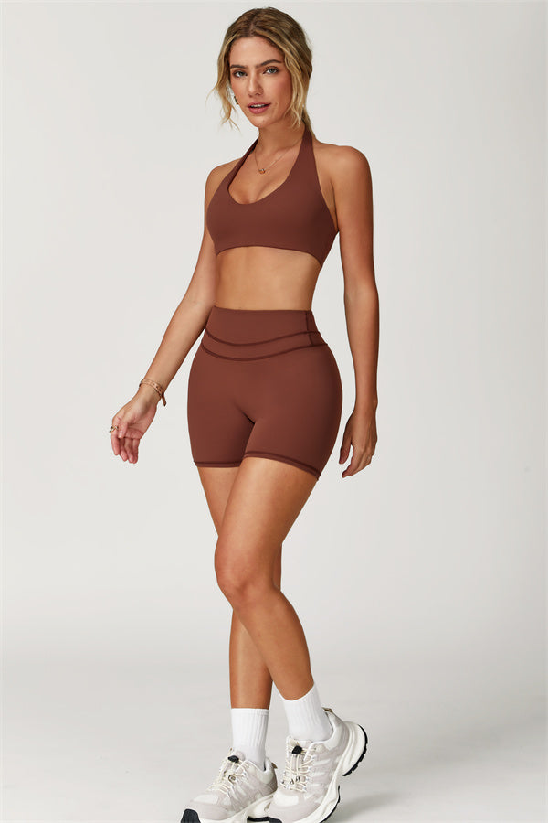 The Boost Halter Sports Bra