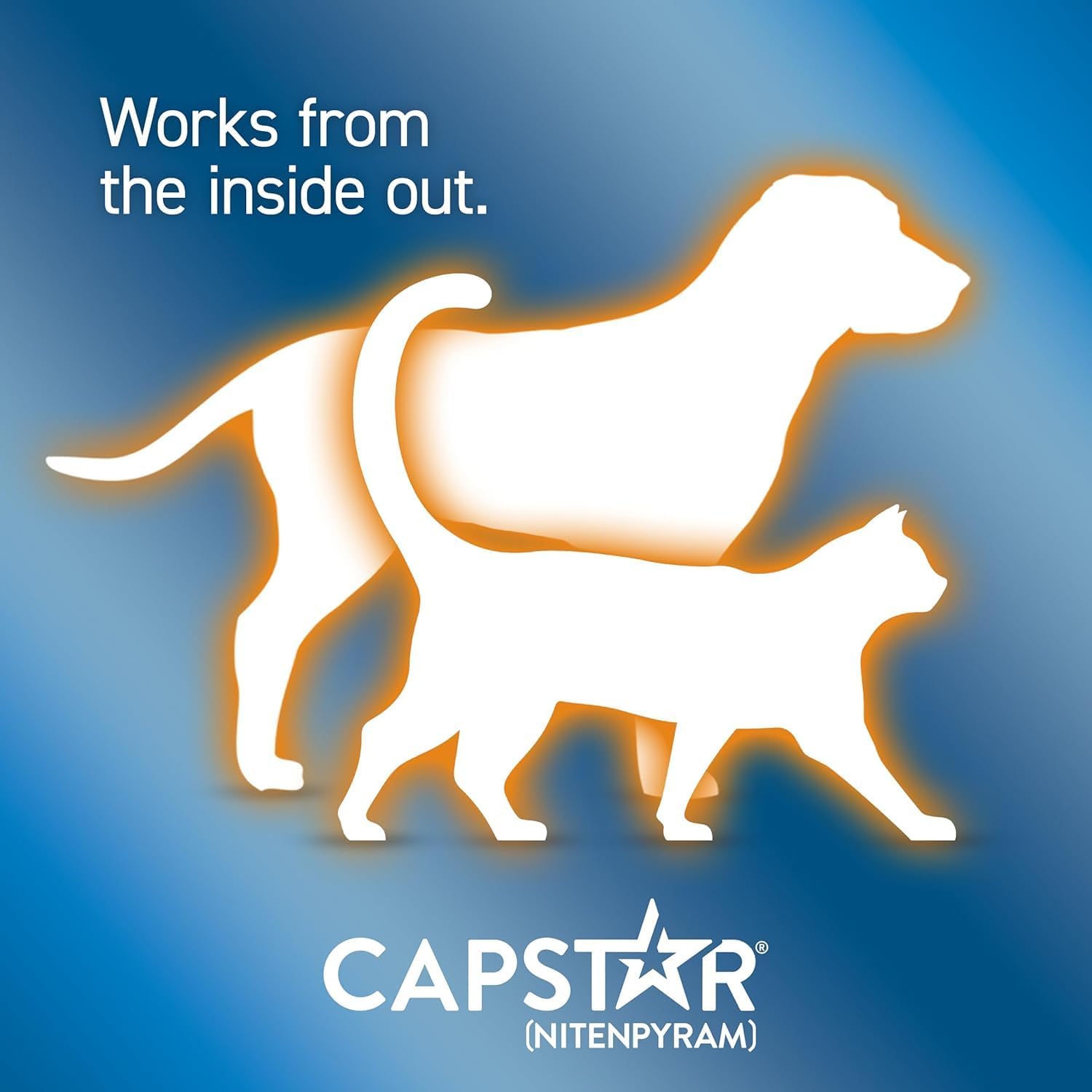 Capstar Fast-Acting Oral Treatment for Dogs & Cats 2-25 lb 6 Doses Fast Acting