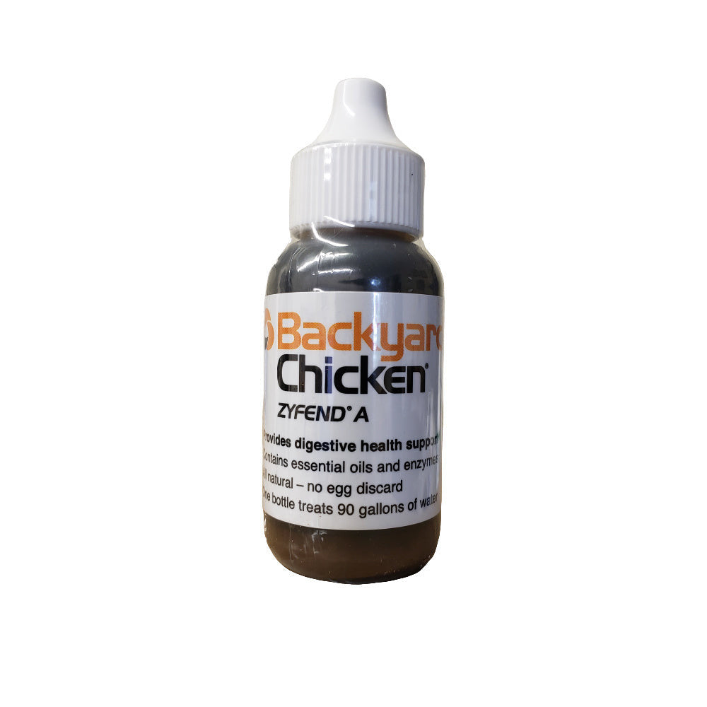 Backyard Chicken Zyfend A Chicken Dewormer Poultry Remedy 30mL Treats 90Gal