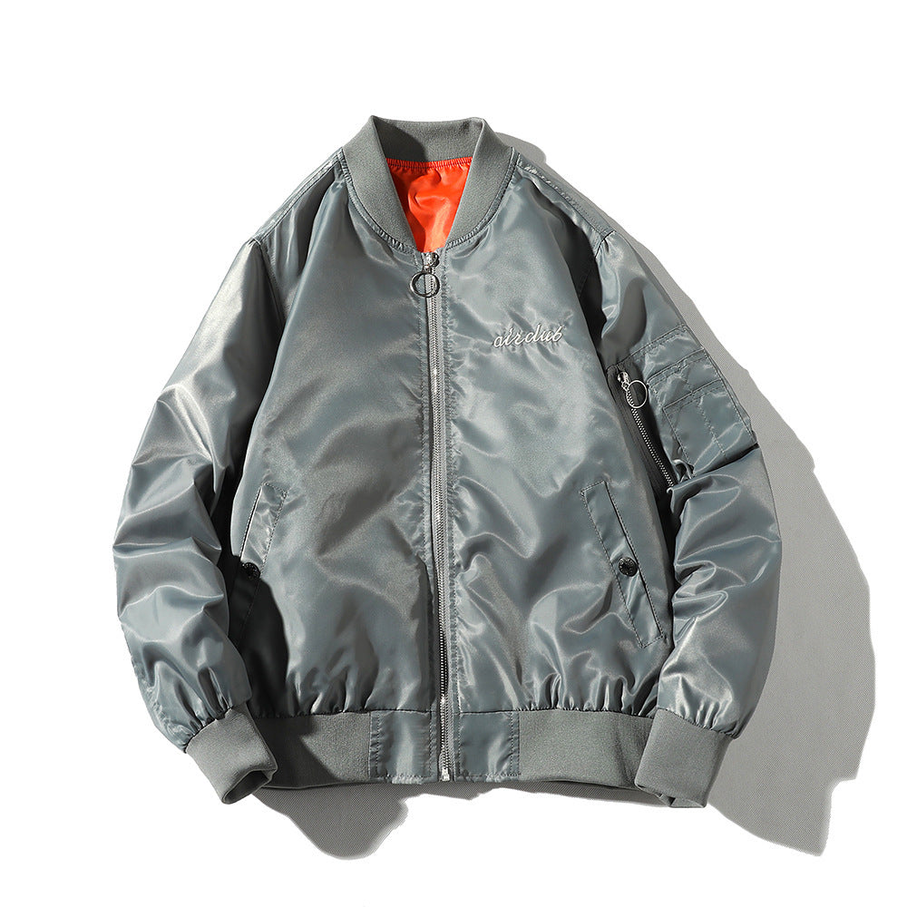 Bomber Jacket Men's Embroidered Baseball Uniform
