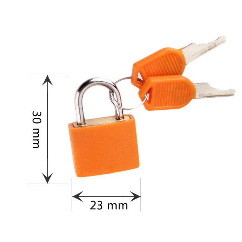 22MM Color Plastic Jacket Shell Padlock