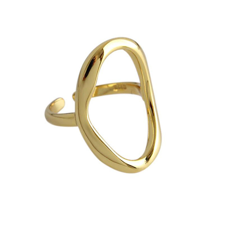 Mesh red adjustable Japanese ring