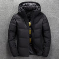 Slim thick men's down jacket