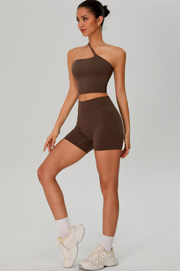 The Jewel One-Shoulder Crop Top