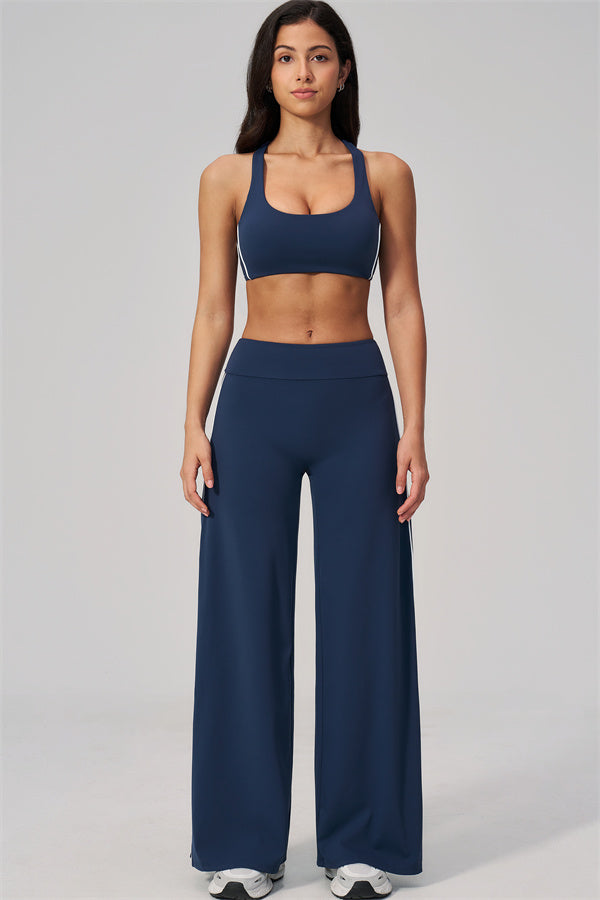 The Breathe Sports Bra Straight Leg Pants 2-Piece Set