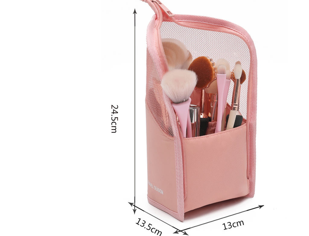 Makeup brush finishing bucket portable storage tube