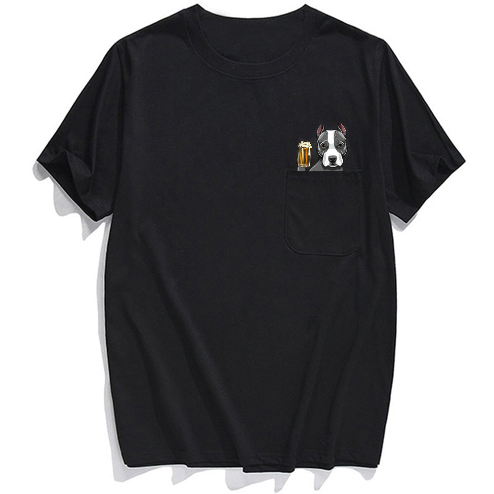 Husky Print T-Shirt