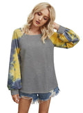 Round Neck Long Sleeve Loose Top