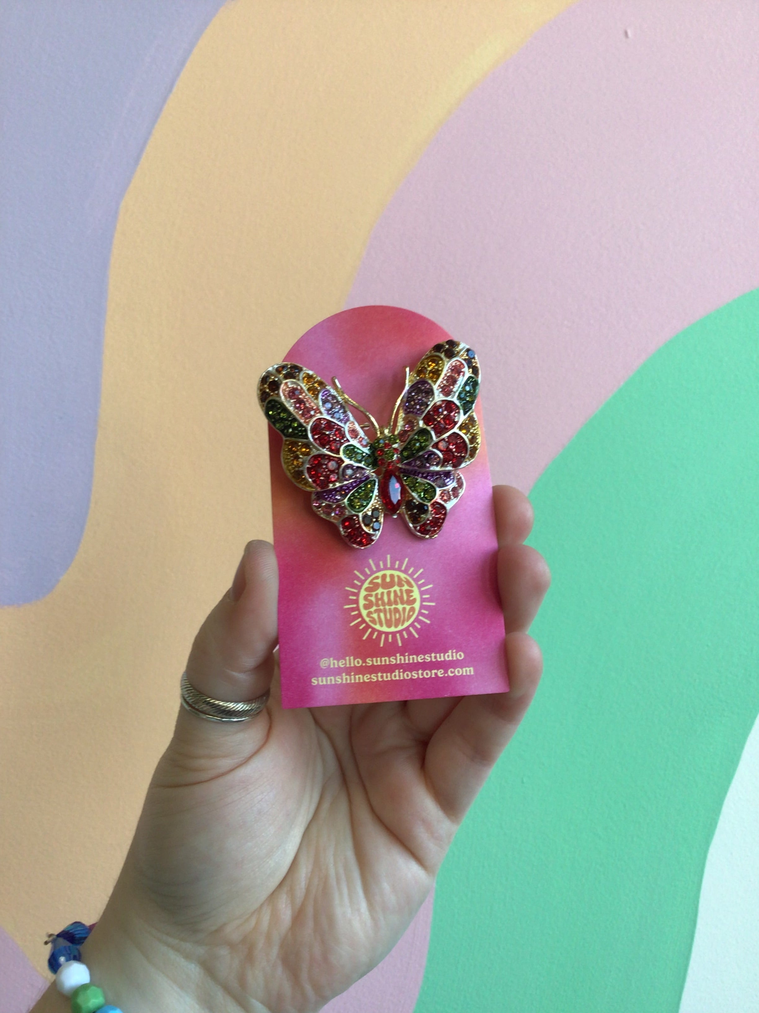 Bejeweled Brooches