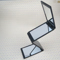 Hair Coloring Makeup Mirrors 360 No Blind Spot Foldable Mirrors