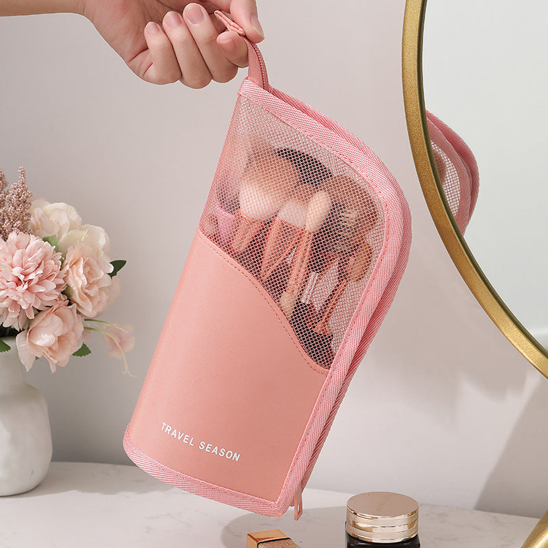 Makeup brush finishing bucket portable storage tube