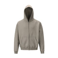 Men's Solid Color Double Zip Hoodie
