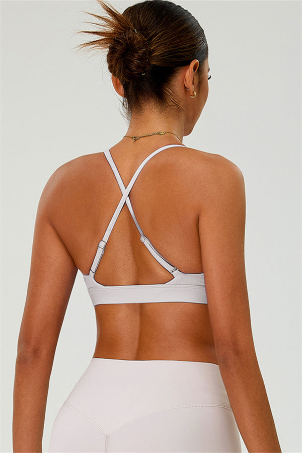 The Ember Sports Bra Crop Top Flared Leggings 3-Piece Set