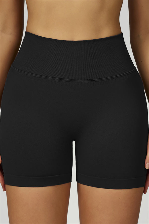 The Prime Long Sleeve Crop Top Shorts 2-Piece Set