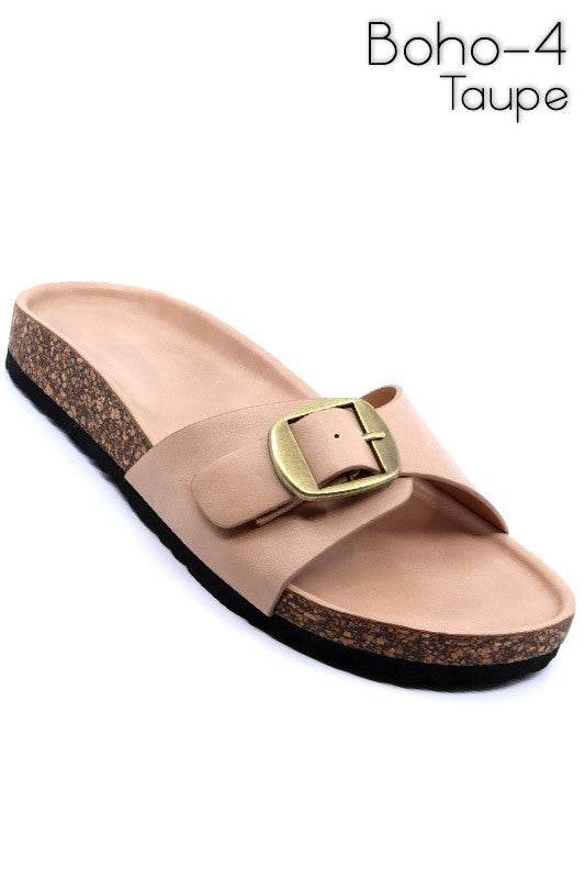 Boho- slide with buckle ornament