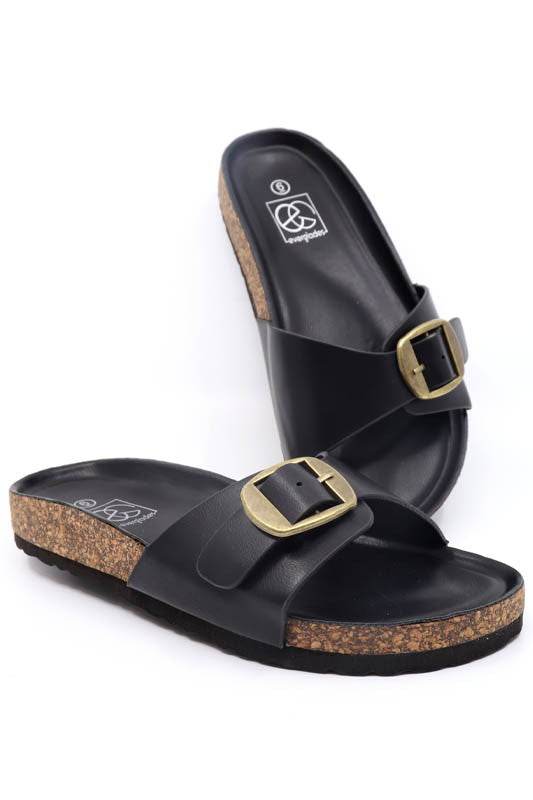 Boho- slide with buckle ornament