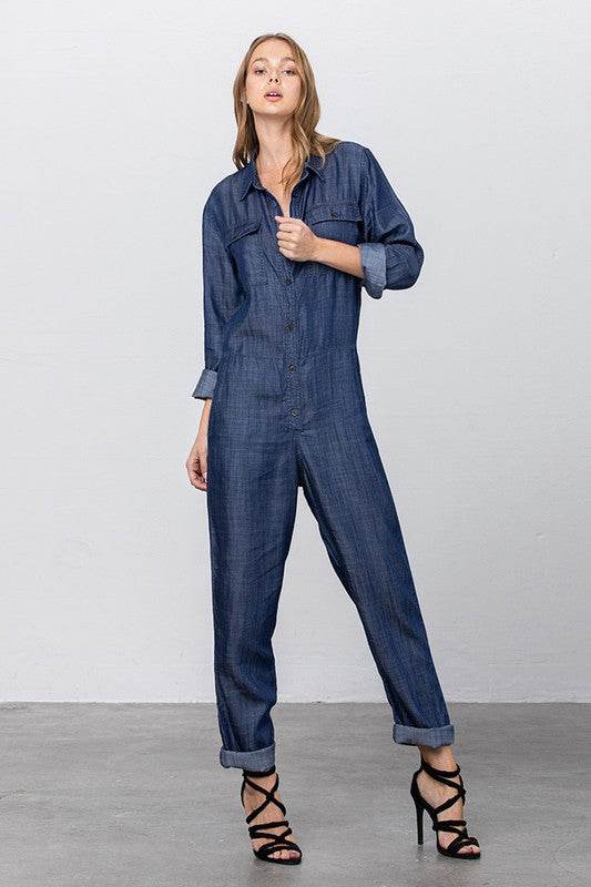 PREMIUM TENCEL JUMPSUIT