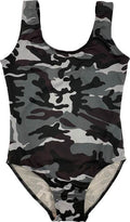KIDS CAMOUFLAGE ONE PIECE BATHING SUIT