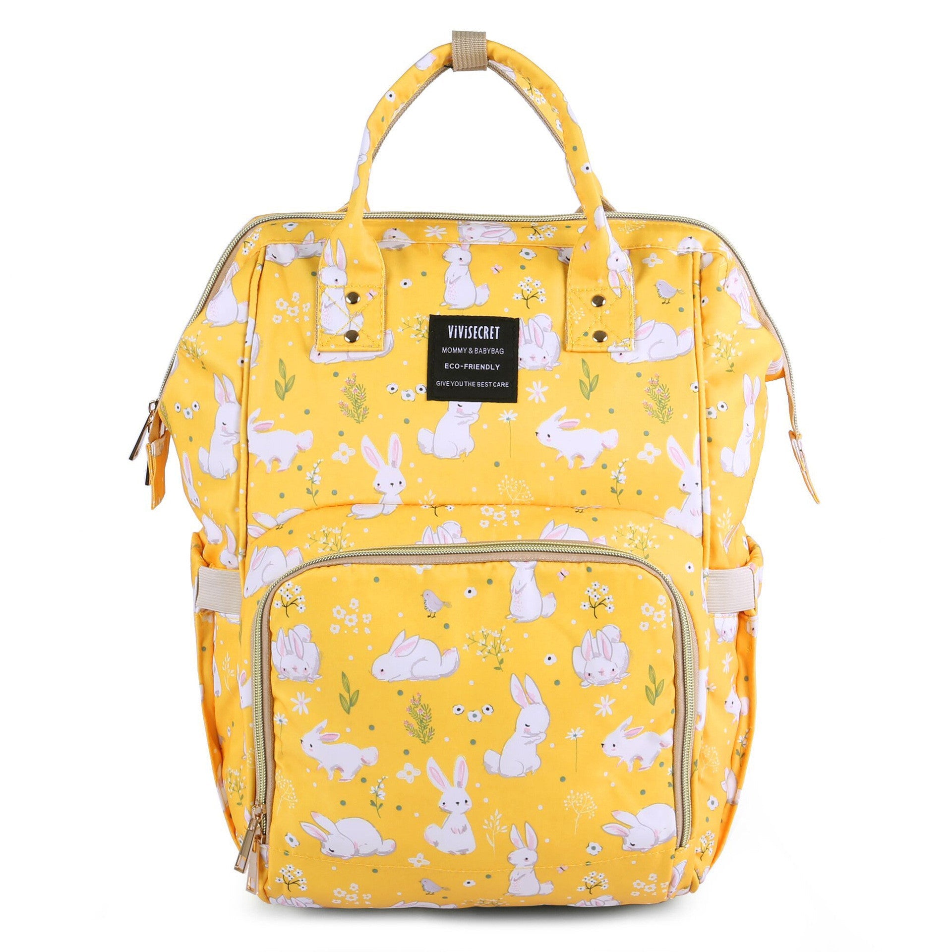 Printed multifunctional handbag