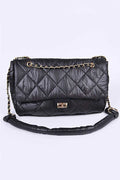 Rhinestone Iconic Top Handle Crossbody Bag